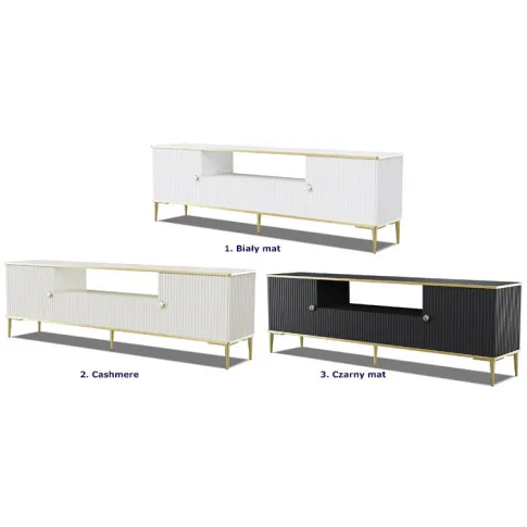 Warianty kolorystyczne szafki rtv Donatella 4X