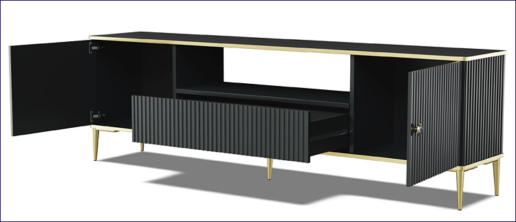 Wnętrze szafki rtv Olbia 4X