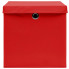 4 czerwone pudełka Dazo 4X