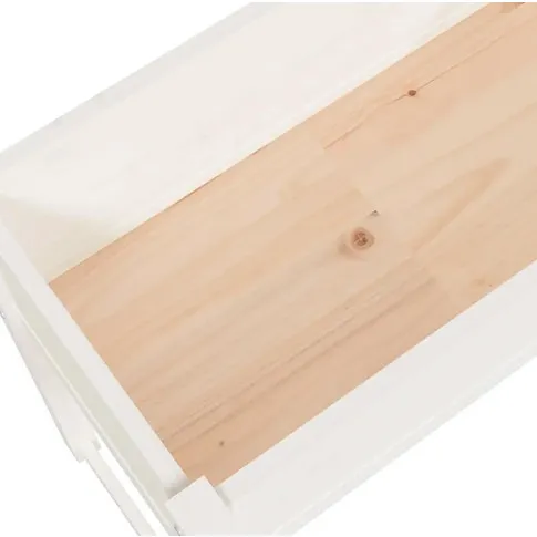 Biała duża donica Bevo