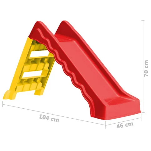 Wymiary zjeżdżalni ogrodowej Tergos