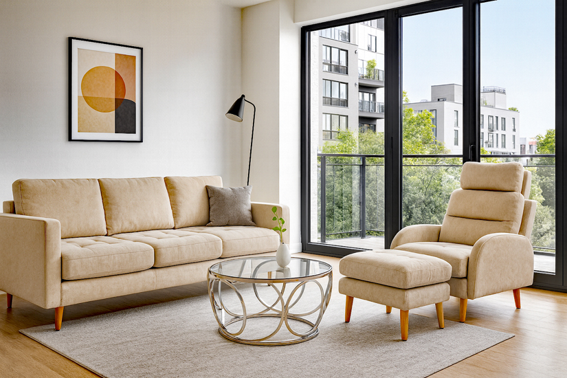 Wizualizacja fotela Stax