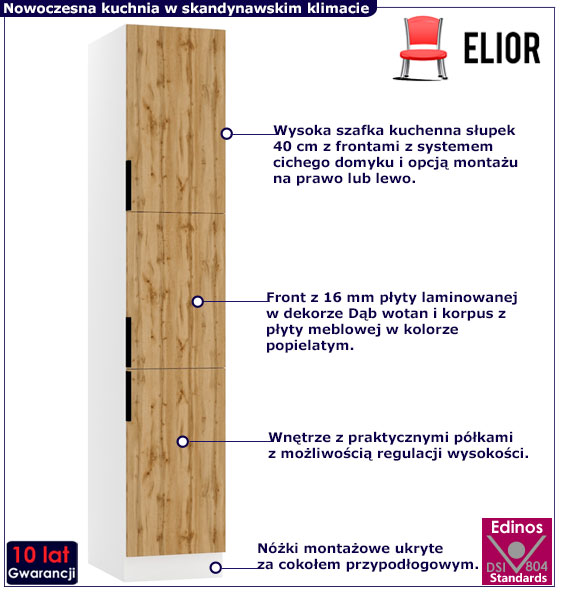 Wyska szafka kuchenna Livin 8X