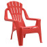 Krzesło z kompletu Laromi kolor czerwony