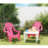 izualizacja różowych krzeseł dla dzieci Laromi
