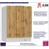 Kuchenna szafka na zlew 60cm dąb wotan Madlen 14X