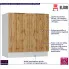 Kuchenna szafka dolna 80cm dąb wotan Madlen 15X