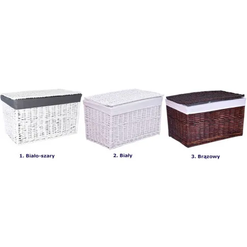 kolory kosza kufra wiklinowego 105l Zuna 4X