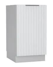 Front zmywarki z panelem ukrytym 45 cm jasny szary - Madlen 21X w sklepie Edinos.pl