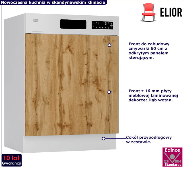 Front do zmywarki 60 cm Livin 22X