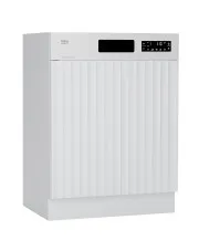 Front zmywarki z panelem odkrytym 60 cm jasny szary - Madlen 22X w sklepie Edinos.pl