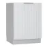Front zmywarki z panelem zakrytym 60cm jasny szary Madlen 23X