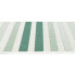 prostokątny sznurkowy dywan w zielone paski na taras Losera 4X