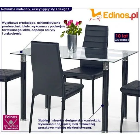 Fotografia Stół szklany Pablos z kategorii Stoły