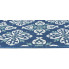 prostokątny dywan płaskotkany wzorzysty niebieski Losera 5X