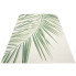 Kremowy dywan sznurkowy z liściem palmy - Losera 6X