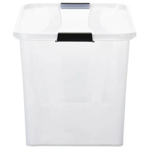 zestaw 2 pojemników przezroczystych Bovo 8X 80 l