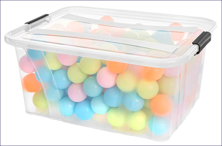 Przykładowe zastosowanie pudełka 32L z zestawu 2 pudełek Enro 6X