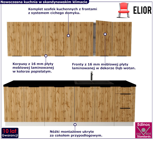Komplet mebli do kuchni Livin 37X