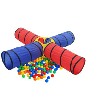 Kolorowy tunel do zabawy z piłeczkami - Kokiz
