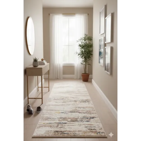 Beżowy chodnik w nowoczesny melanż   Kadex 3X