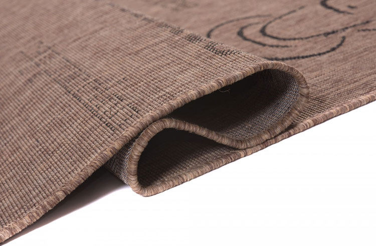 Brązowy chodnik na metry do kuchni Fleksi 4X