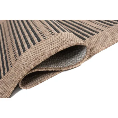 Kawowy chodnik płasko tkany sznurkowy Unos 7X