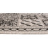 Srebrny chodnik dywanowy w kwadraty imitujące płytki Unos 5X