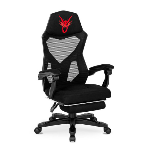 Czarny fotel gamingowy Vixo
