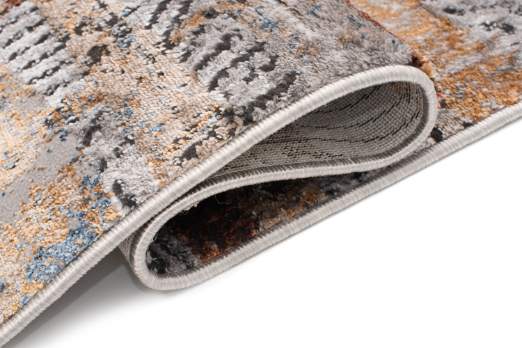 Nowoczesny brązowy dywan do salonu Hamo 3X