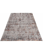 Brązowo szary dywan w nowoczesny wzór - Hamo 4X w sklepie Edinos.pl