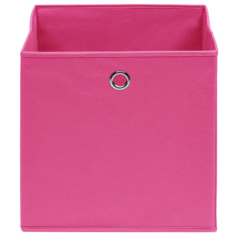 komplet 4 różowych pudełek składanych Fiwa 4X