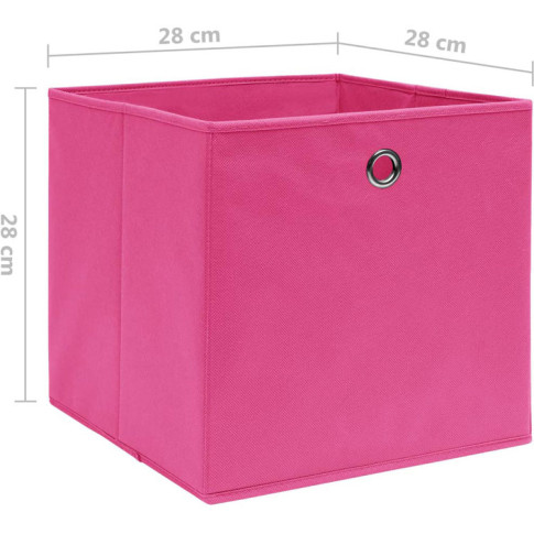 wymiary różowego pudełka z kompletu Fiwa 3X