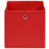 komplet 4 czerwonych pudełek do szafy Fiwa 3X