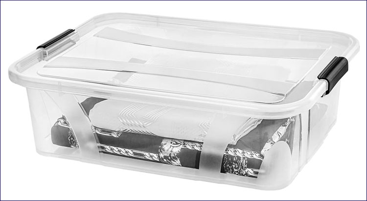 Przykładowe wykorzystanie pojemnika 21L z zestawu 2 pudełek Enro 5X