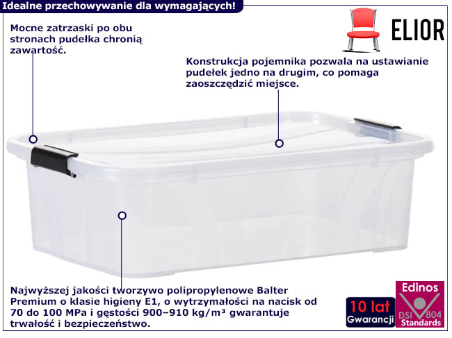 Infografika kompletu 2 sztuk pudełek Enro 3X