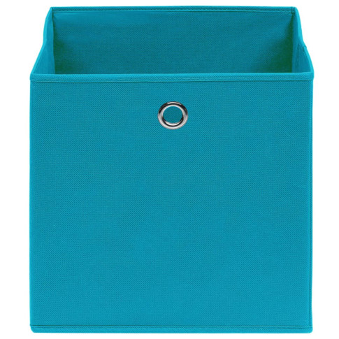 komplet 4 szt pudełek do przechowywania Fiwa 4x błękit