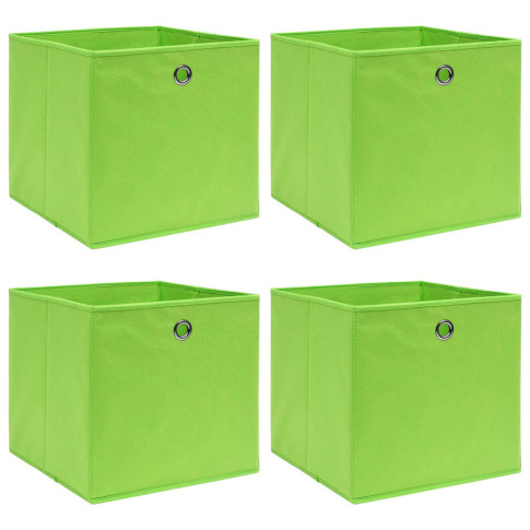 zielony komplet 4 pudełek do przechowywania Fiwa 4X