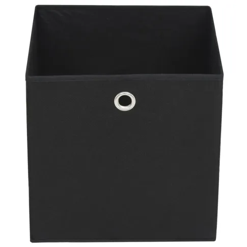 Szczegółowe zdjęcie nr 5 produktu Czarny komplet 4 sztuk składanych pudełek - Fiwa 3X