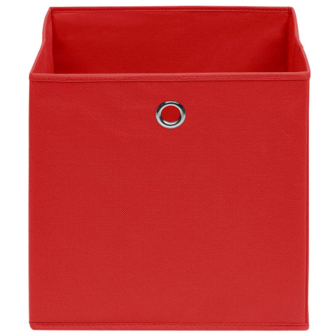 Zdjęcie komplet 4 czerwonych pudełek do szafy Fiwa 4X - sklep Edinos.pl