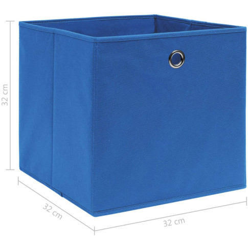 wymiary pudełka z zestawu niebieskich pudelek Fiwa 4X