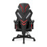 Czarnoczerwony fotel gamingowy Voxi