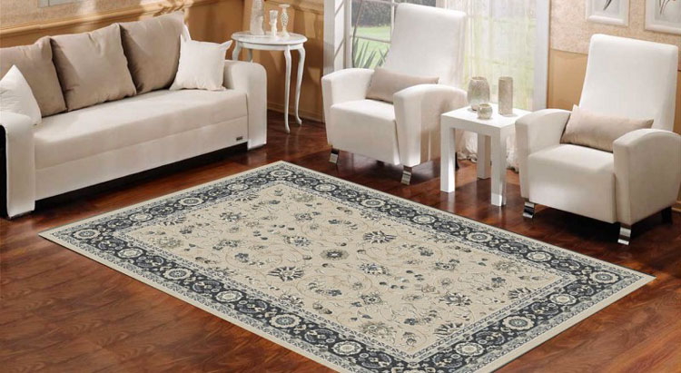Elegancki beżowy dywan w klasycznym stylu Mesa 10X