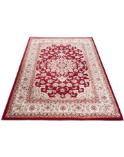 Czerwony prostokątny dywan w klasyczny wzór - Igras 8X  w sklepie Edinos.pl
