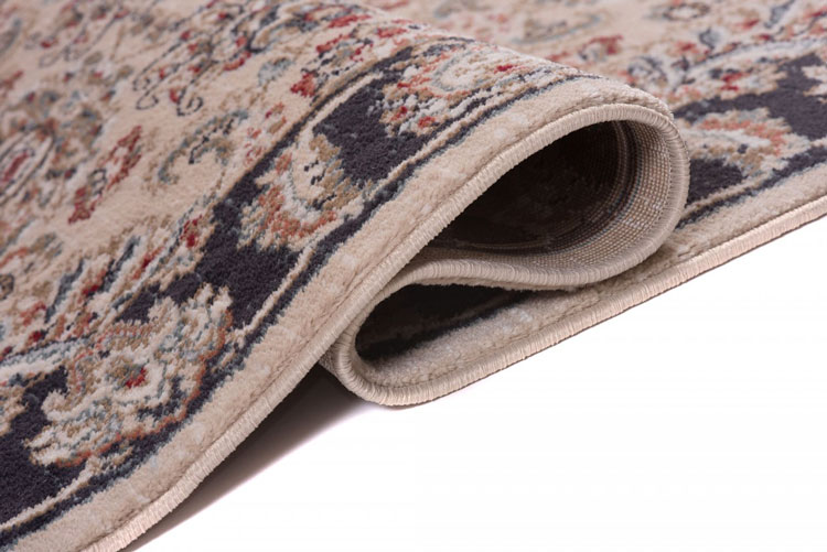 Wzorzysty beżowy elegancki chodnik Avix 5X