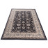Antracytowy wzorzysty dywan w stylu klasycznym - Igras 5X 