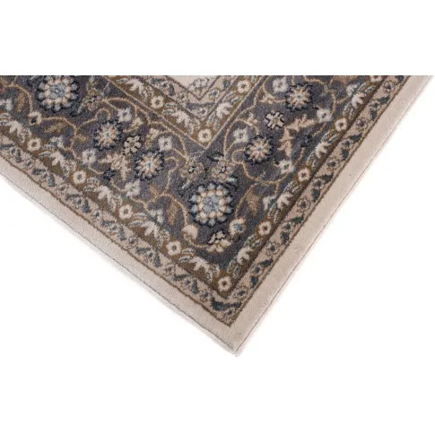 Miękki gruby beżowy dywan w perski wzór Igras 5X
