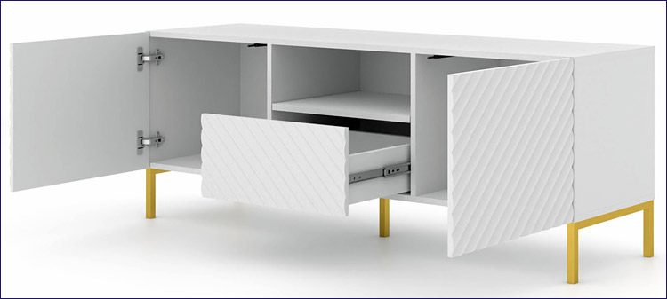 Wnętrze szafki rtv Resa 5X