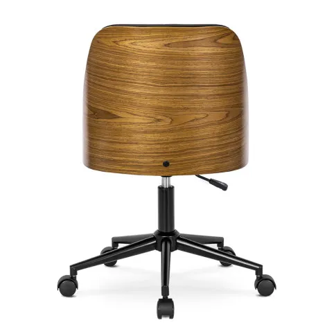 Obrotowy fotel biurowy pikowany Ordo