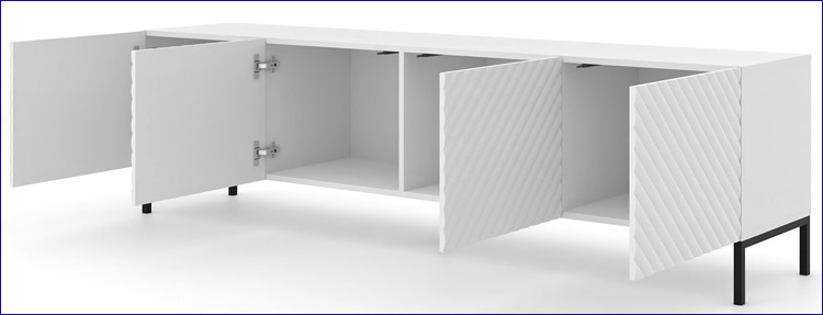 Wnętrze szafki rtv Resa 7X